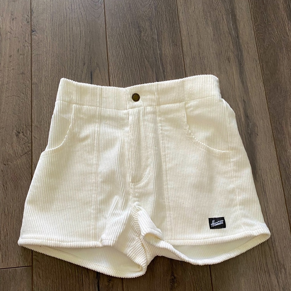 Corduroy shorts